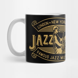 Vintage Jazz Club Retro Style Mug